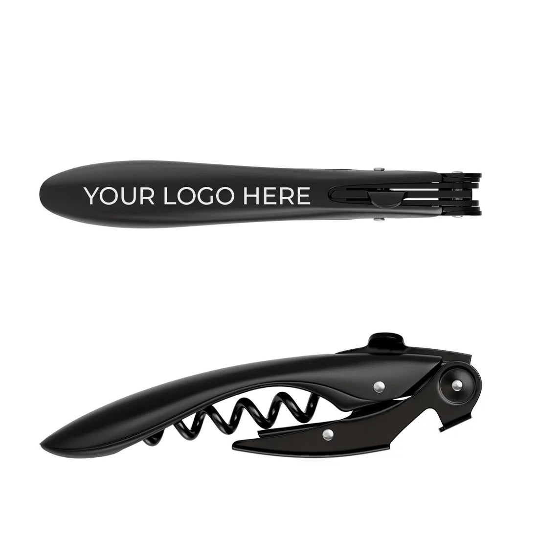 Cavatappi High Tech Colors a due tempi personalizzato, variante All Black