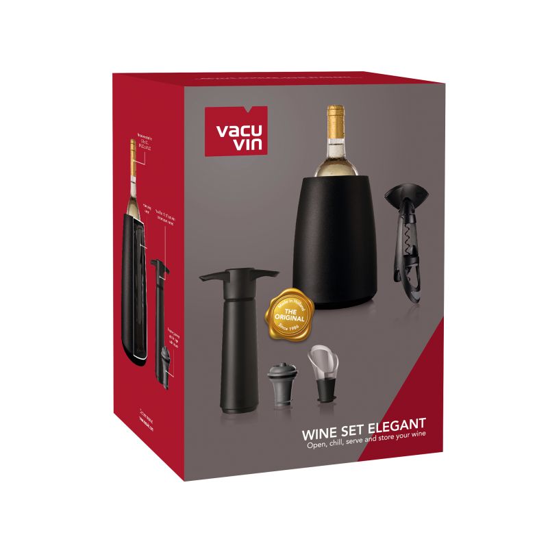 Wine Set Elegant Vacu Vin - Set vino regalo