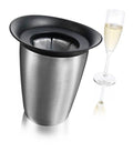 ACTIVE COOLER CHAMPAGNE ELEGANT VACUVIN • REFRIGERATORE CHAMPAGNE ACCIAIO INOX