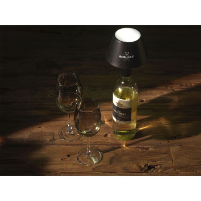 Recycled - Lampada Touch Led per Bottiglia di Vino in ABS Riciclato