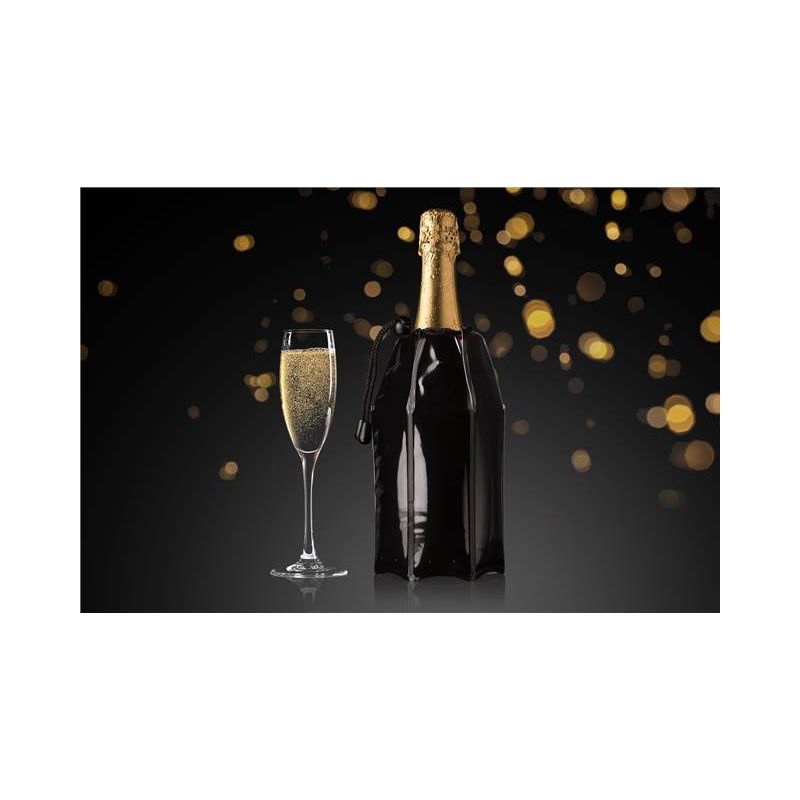 ACTIVE COOLER CHAMPAGNE BLACK VACU VIN • FASCIA REFRIGERANTE CHAMPAGNE - LIVING