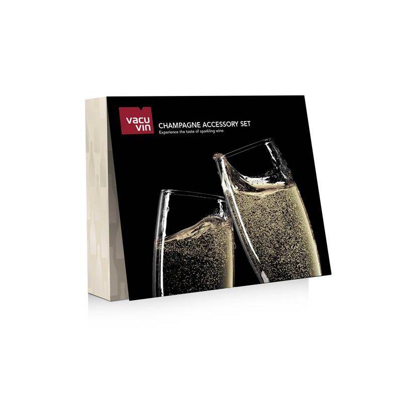 CHAMPAGNE ACCESSORY SET VACU VIN