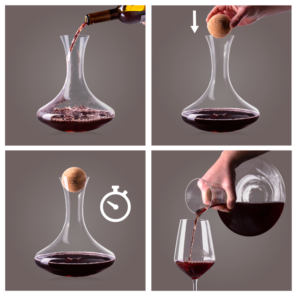 Decanter vino