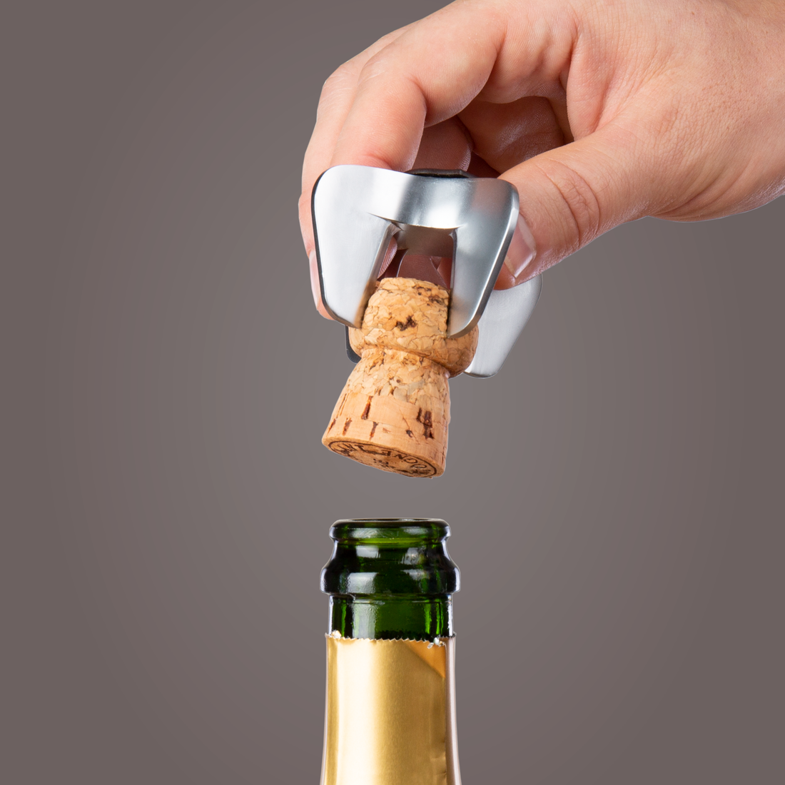 CHAMPAGNE OPENER VACU VIN • PINZA CHAMPAGNE DI DESIGN