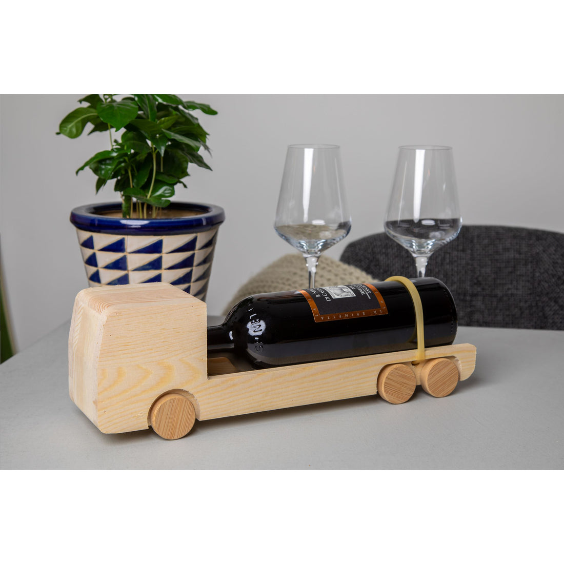 Rackpack Wine Truck - Cassetta vino originale a forma di camion personalizzata