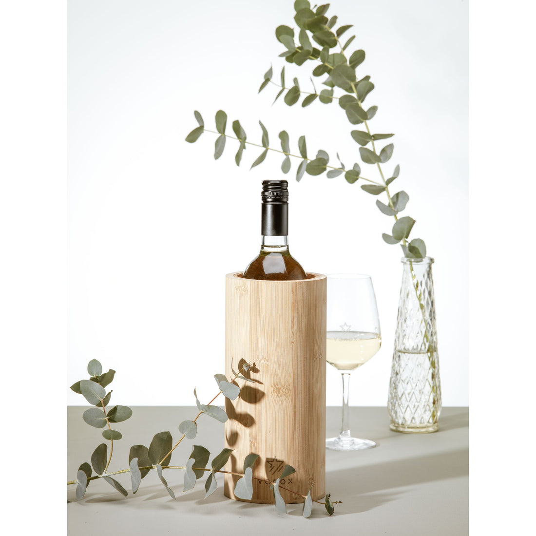 Bamboo Cooler - Glacette ecologica in bamboo e sughero - Personalizzato