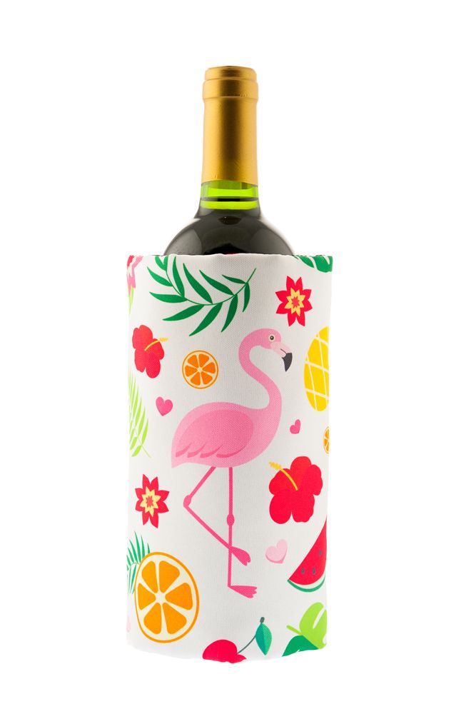 Fascia refrigerante vino - Full print - Flamingo