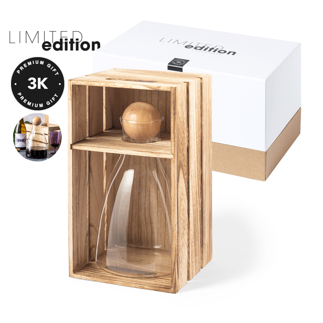 Aeratore Professionale per Vino con Supporto a Torre e Base Antigoccia Winair InnovaGoods | Leroy Merlin