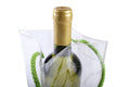 Dettagli della Borsa portaghiaccio Nice Cooler, con bottiglia all'interno e cordino di colore verde