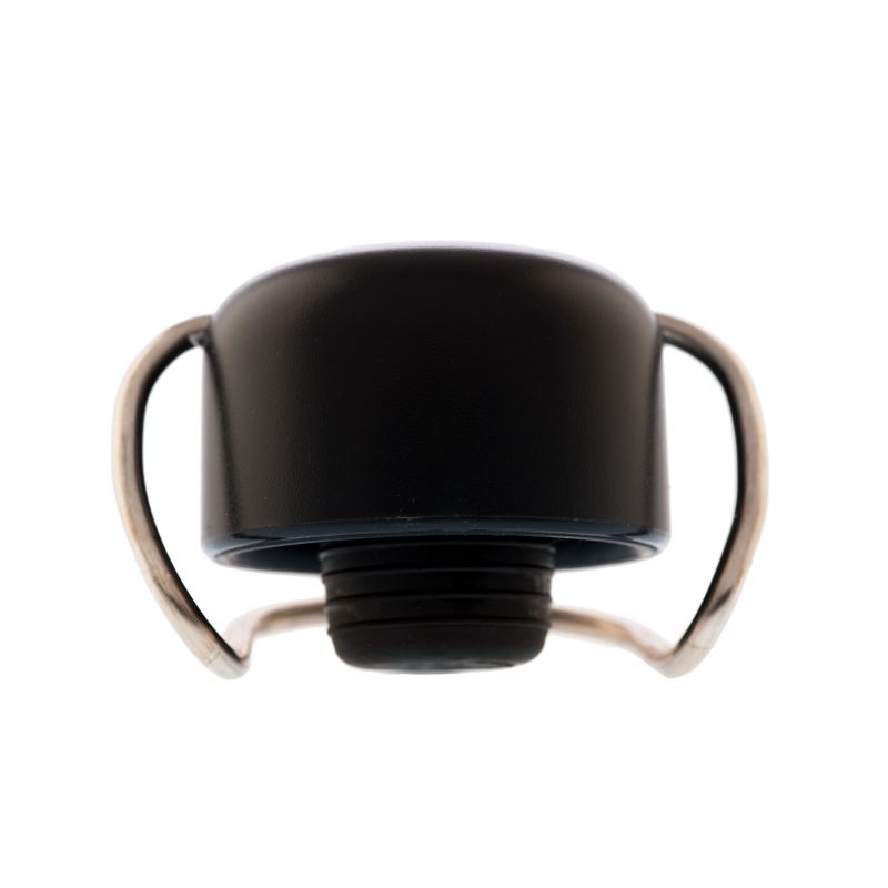 Dettagli del tappo per champagne di colore nero, modello Brut Rose Stopper