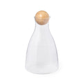 Dettagli del Decanter per vino in edizione limitata, vuoto, con tappo in legno inserito