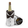 Fascia refrigerante per vino Print Cooler Wrap con fantasia Black Tie