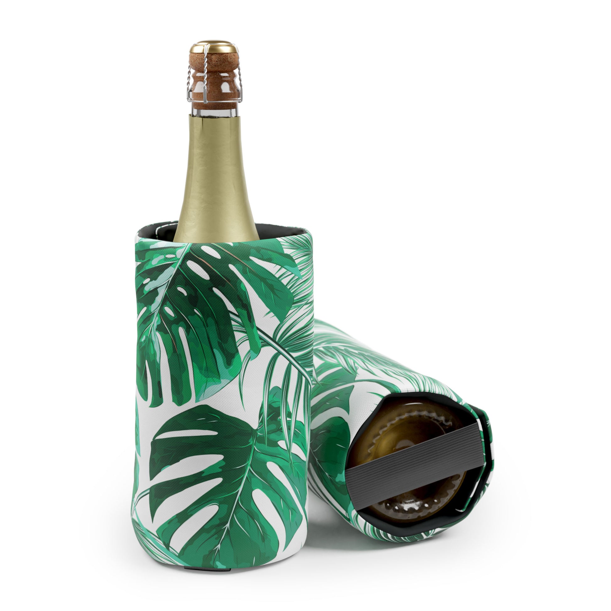 Fascia refrigerante per vino Print Cooler Wraps con fantasia Tropical