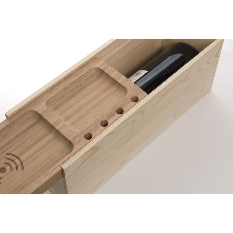 RACKPACK JUICE BOX • CASSETTA LEGNO VINO • IDEA REGALO VINO