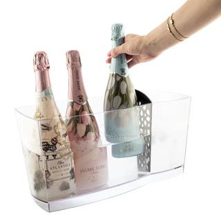 Spumantiera IceMart per 3 bottiglie di vino o spumante e con separatore per ghiaccio